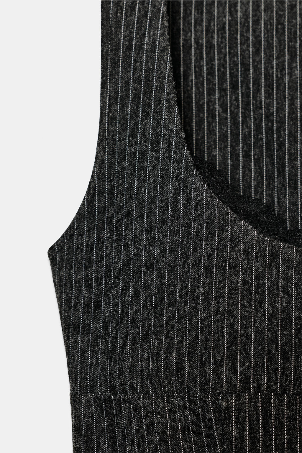 PINSTRIPE SHORT DRESS - Zara фото 12