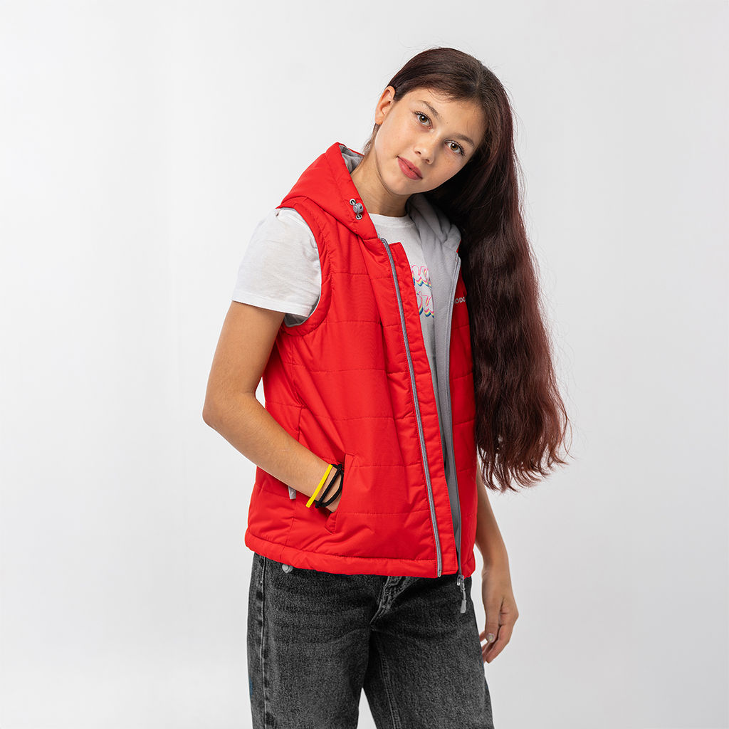 RODOS Жилет детский демисезон М-313 Лайм  фото 13