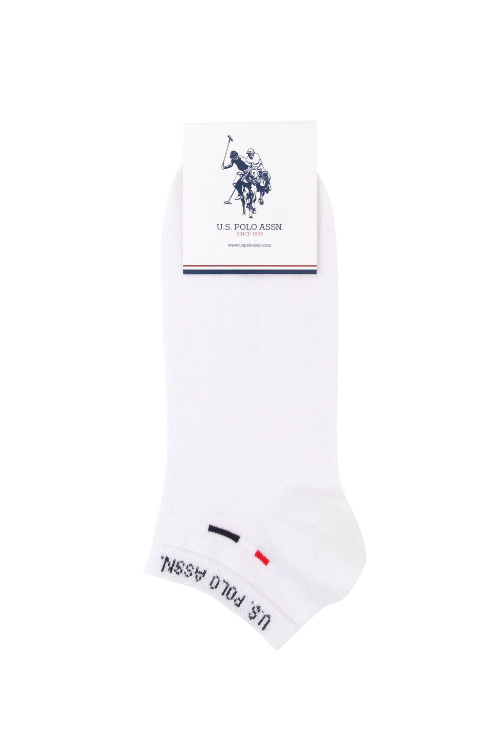 Мужские белые носки-пинетки Неожиданная скидка в корзине - U.s. polo assn фото 4