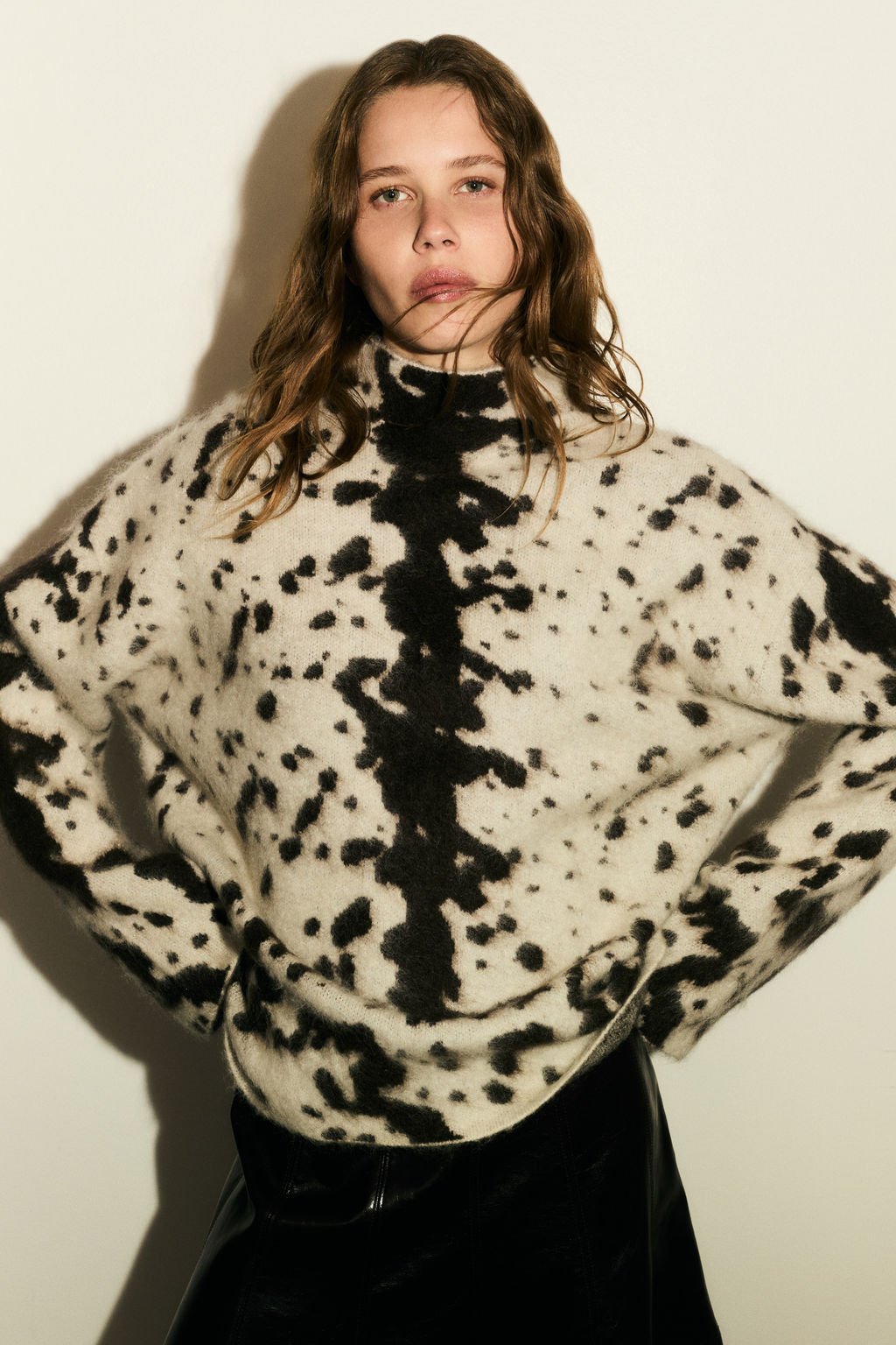 Jersey en mezcla de mohair con cuello perkins - H&m фото 2