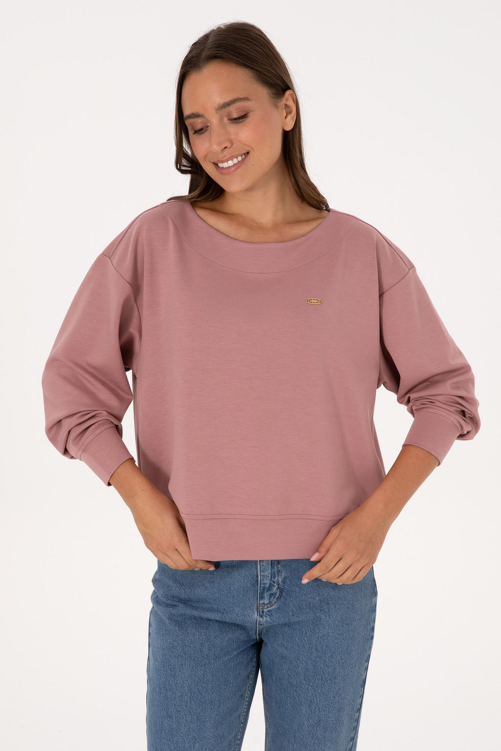 Kad_n Orkide Sweatshirt Sepette S_rpriz _ndirim - U.s. polo assn фото 3