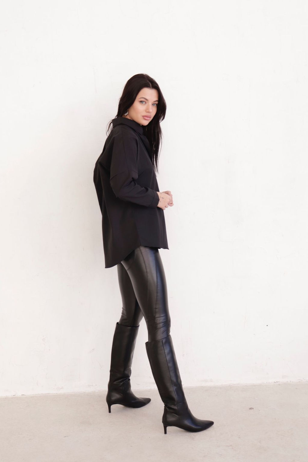 Рубашка хлопок нарядная, офисная из хлопка - Martichelli фото 5