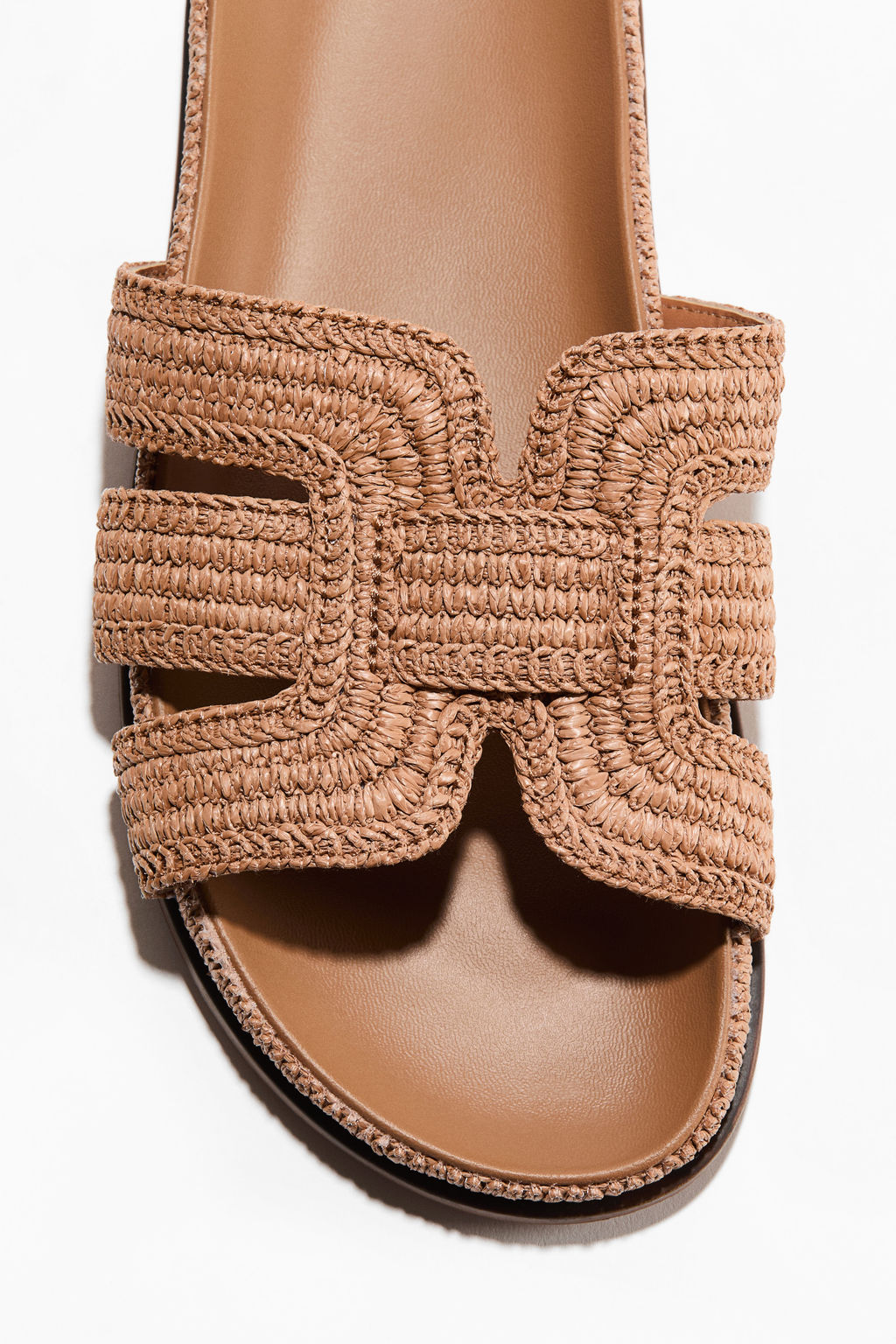 Sandalias en paja trenzada - H&m фото 5