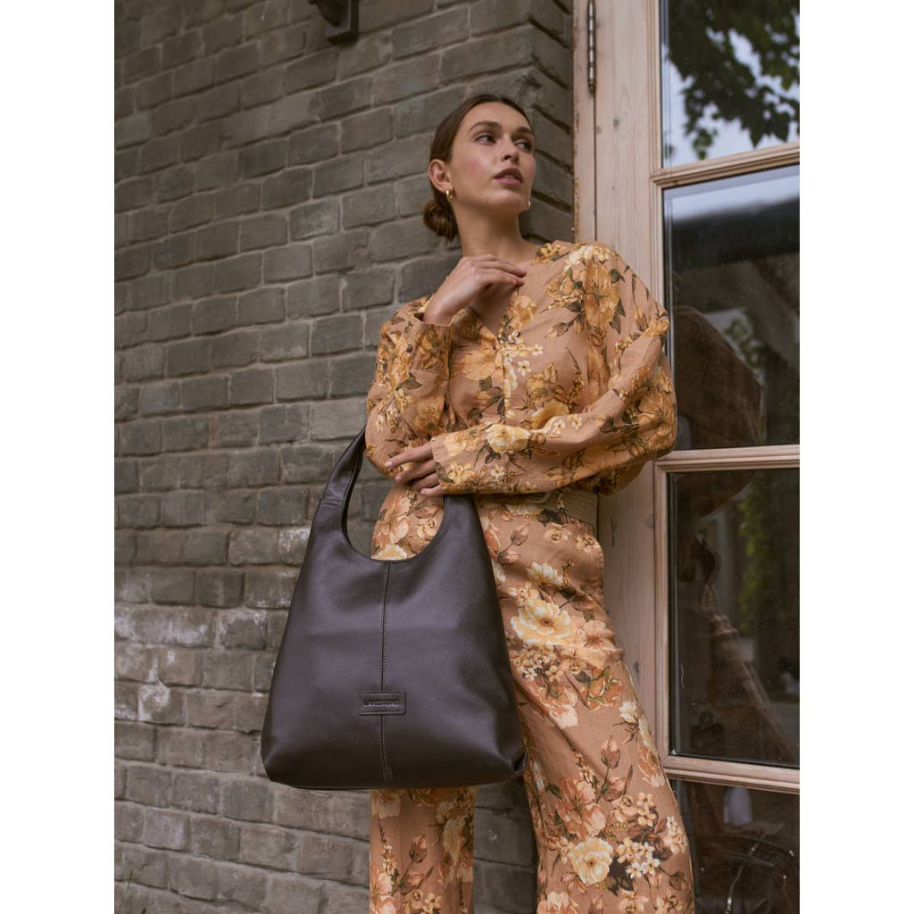 Женская сумка-хобо Mia Black - Lakestone фото 26