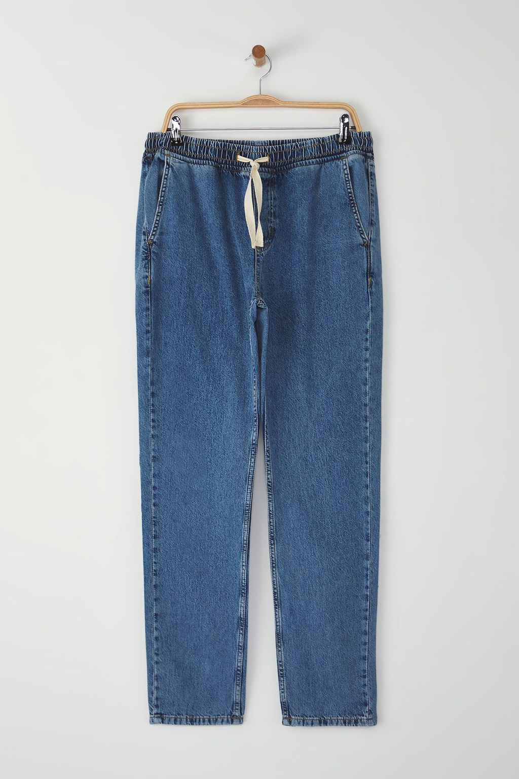 TRENDYOL MAN Mavi Regular Fit Ince Kumas Denim Kot Pantolon Jeans TMNSS25JE00005 - Trendyolmilla фото 6