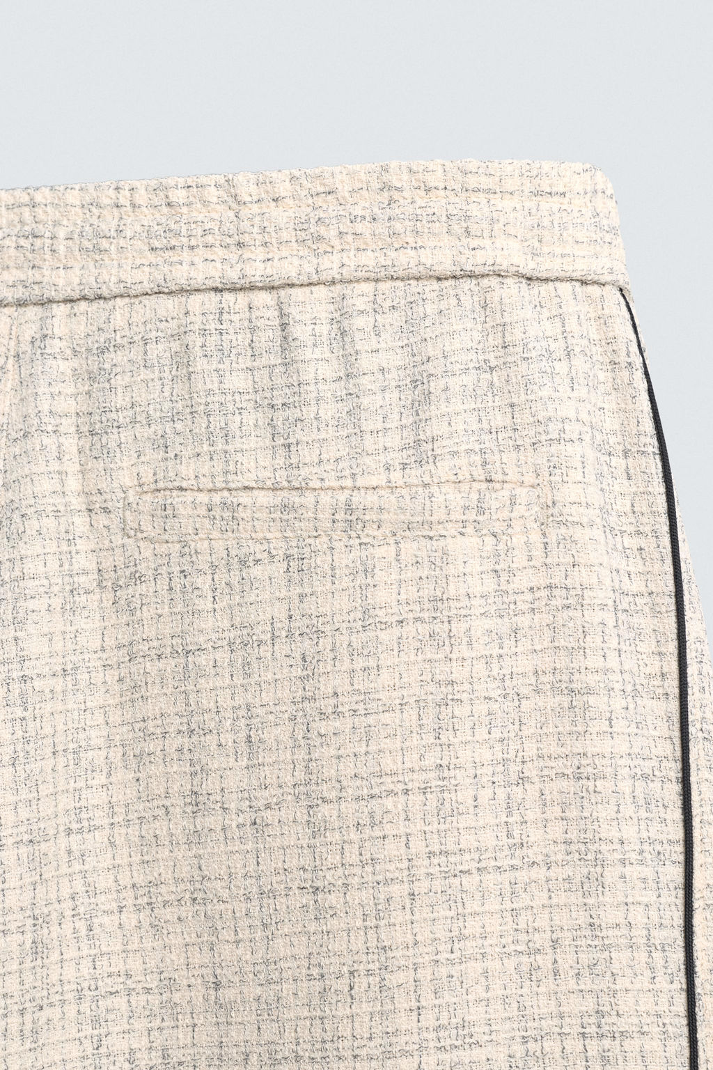 PANTAL?N JOGGER ESTRUCTURA BANDA CONTRASTE / Crudo - Zara фото 10