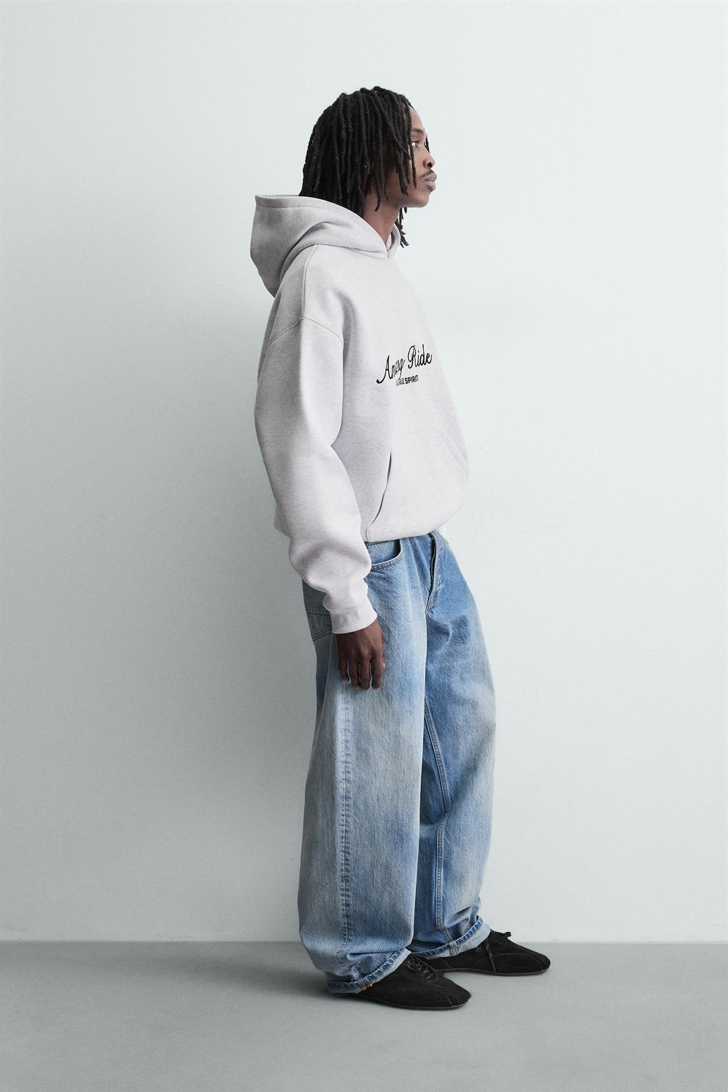 COMBINED SLOGAN SWEATSHIRT - Zara фото 12