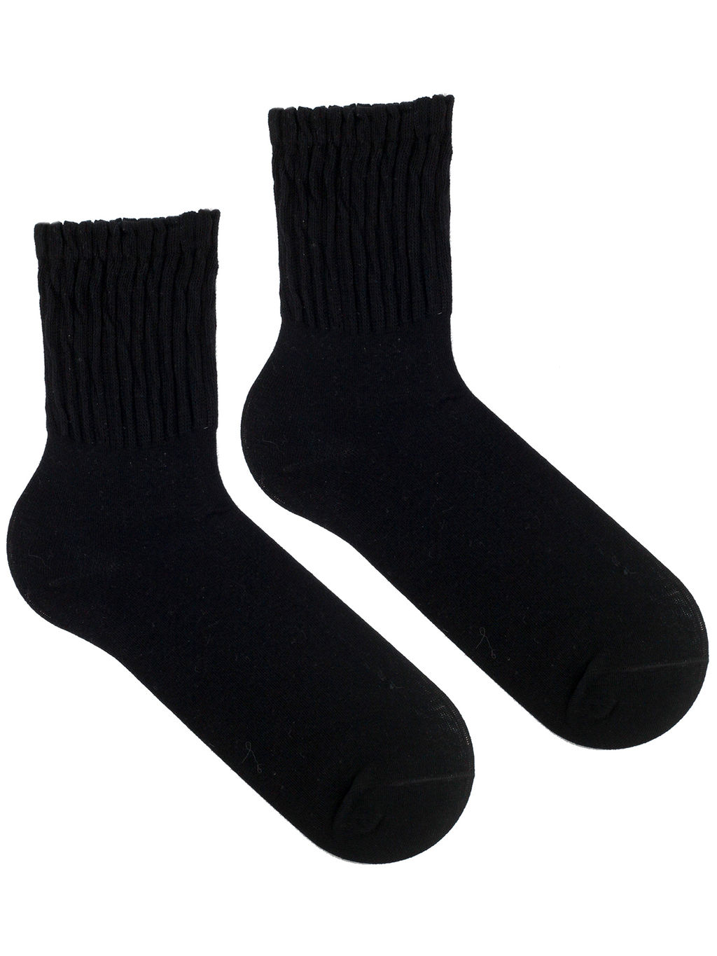 Носки р.35-40 Волны Черные - Krumpy фото 3