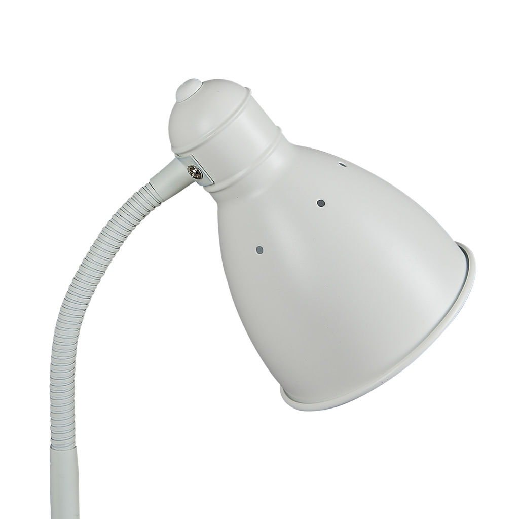 UML-B701 E27 WHITE Светильник настольный, 60W. Цоколь Е27. Механический выключатель. Белый. ТМ Uniel - Volpe фото 4