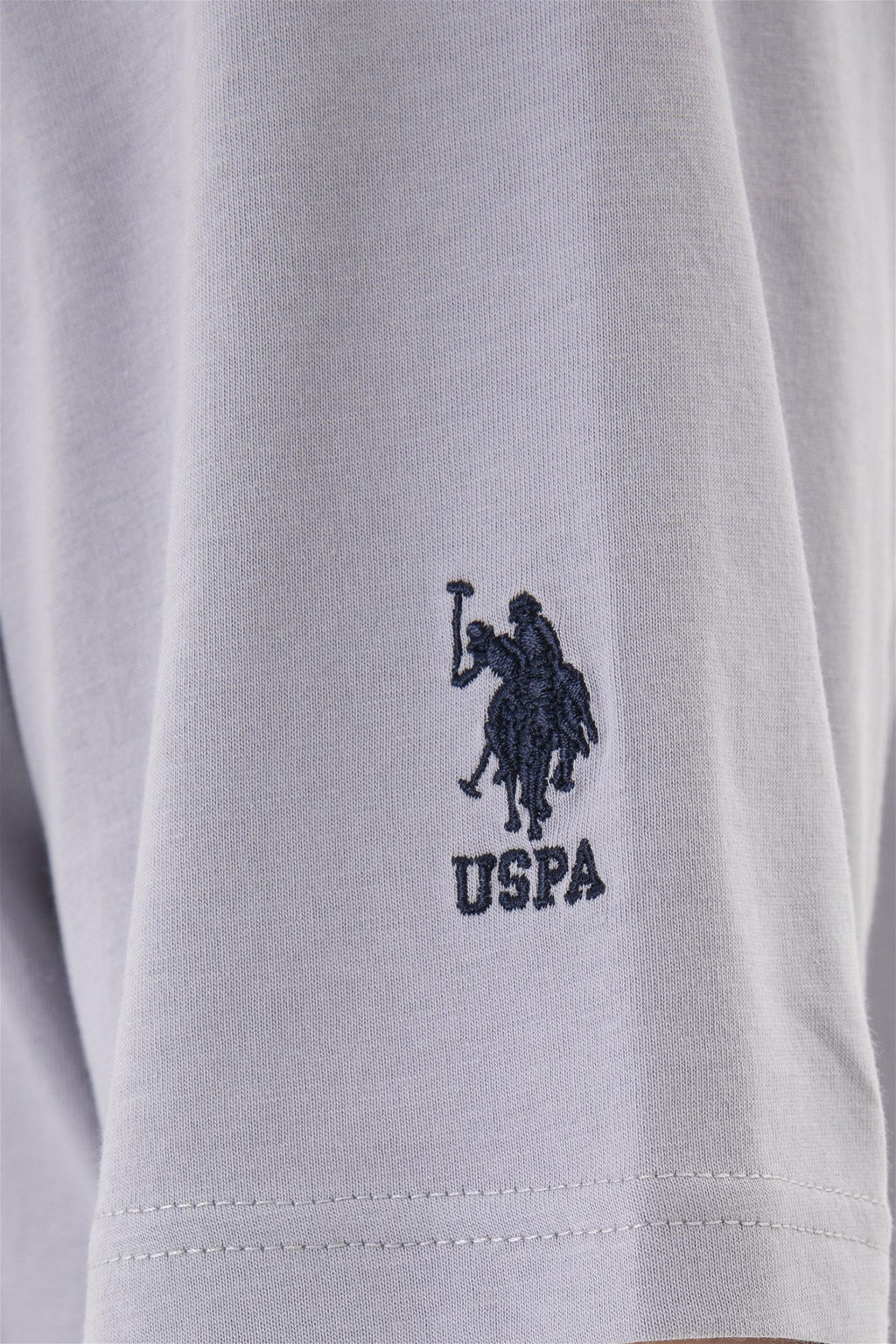 Мужская серая футболка - U.s. polo assn фото 7