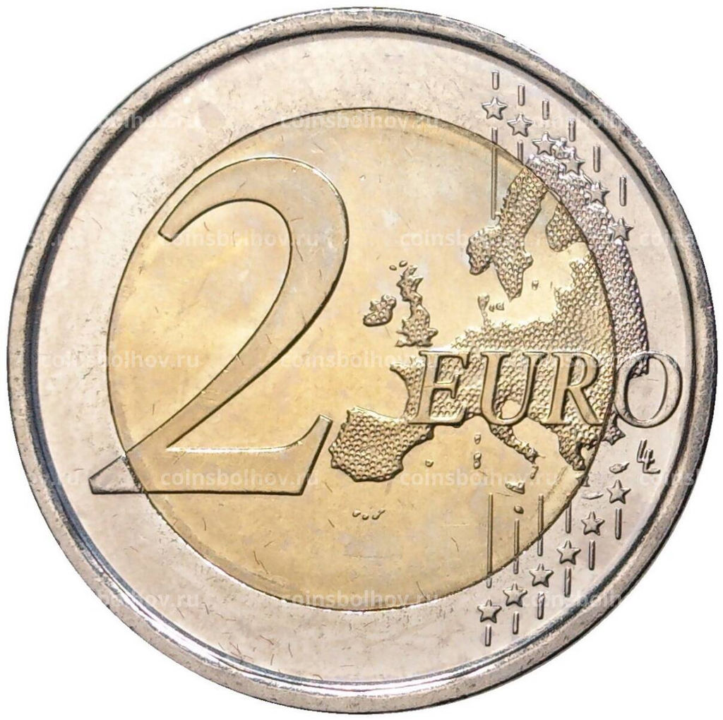 Монета 2 евро 2014 года Испания  ЮНЕСКО  Парк Гуэля