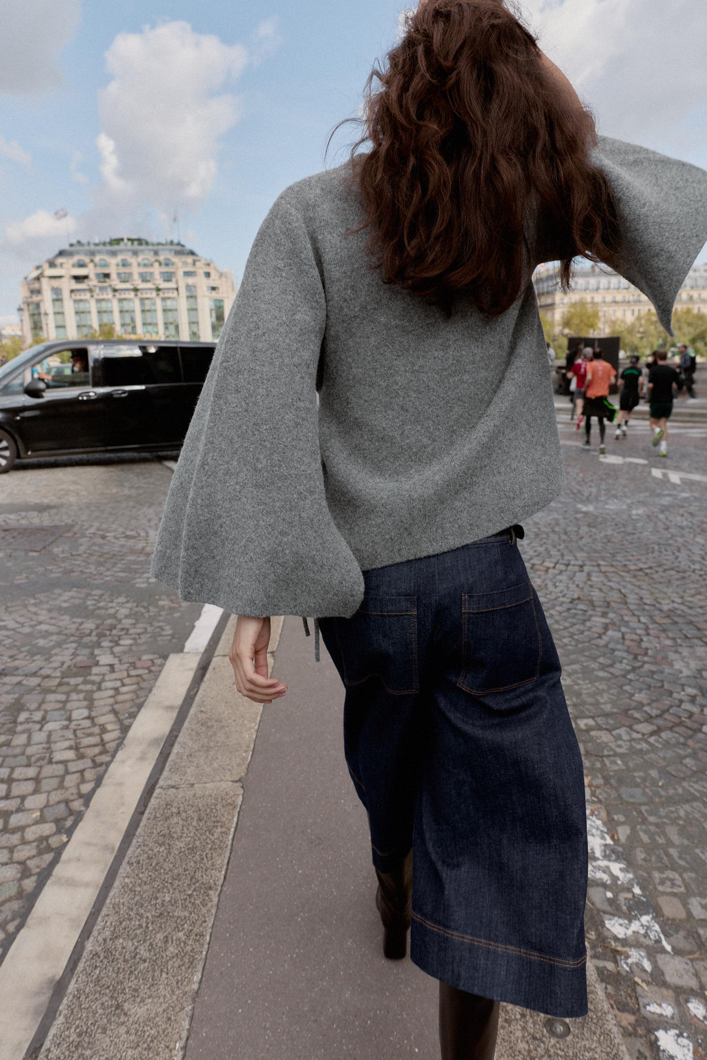 CARDINGAN WITH SLEEVE SLIT - Zara фото 4