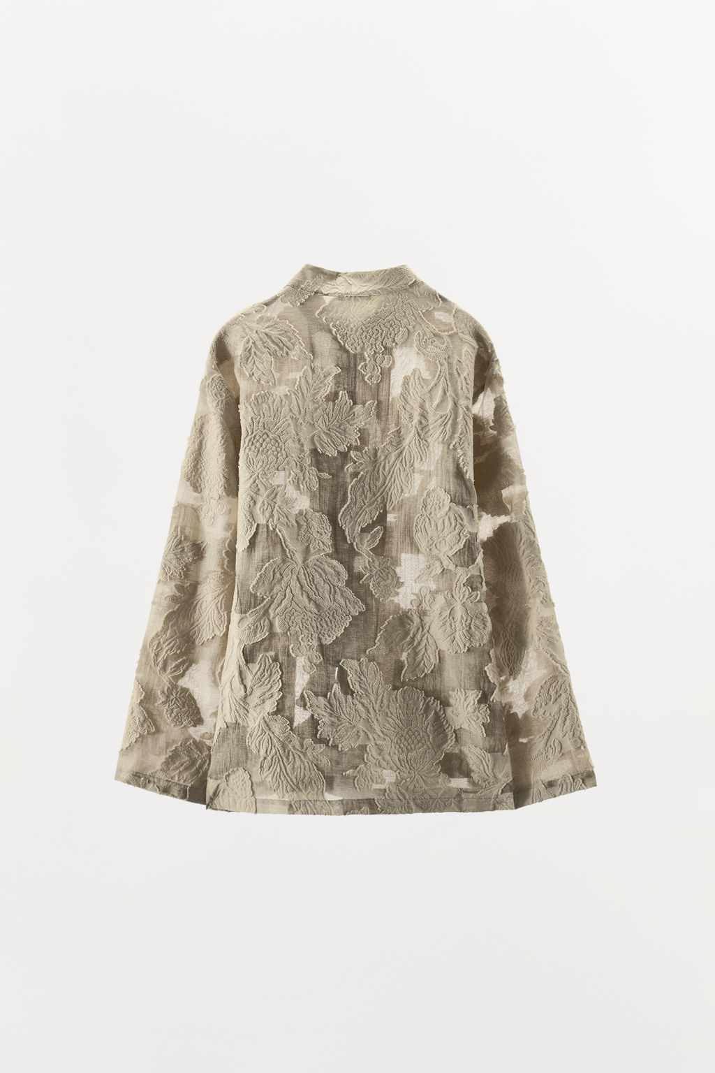 LIMITED EDITION FLORAL JACQUARD KIMONO