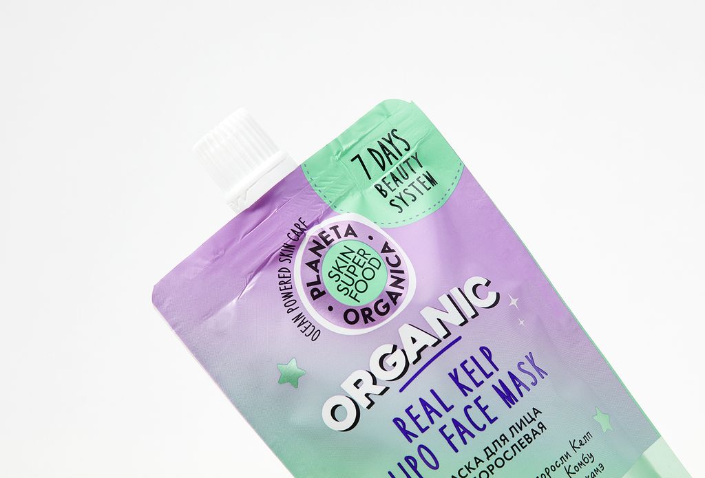 Водорослевая маска для лица, 100 мл / Skin Super Food / Planeta Organica  фото 4