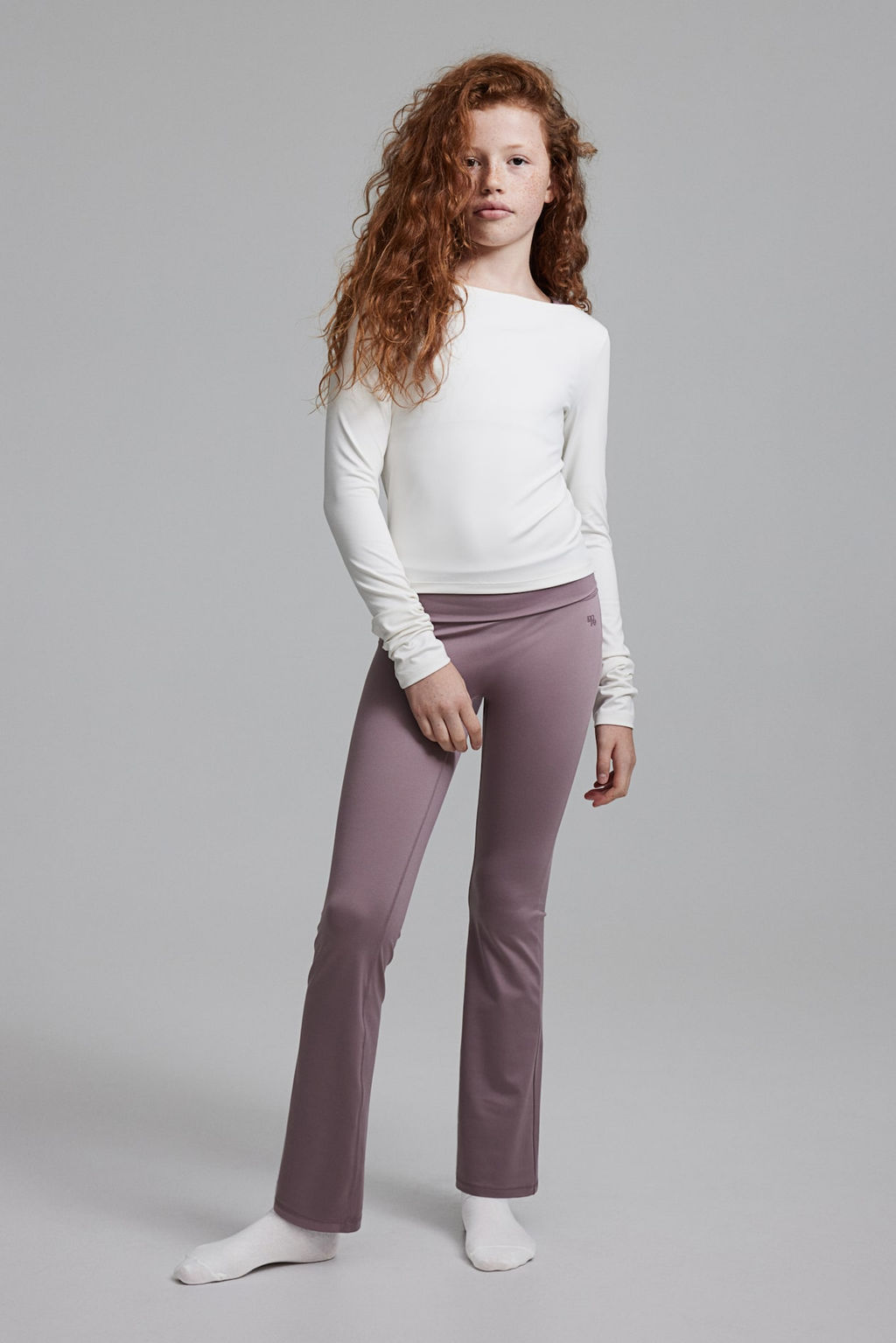 Leggings de deporte acampanados en SoftMove - H&m фото 2