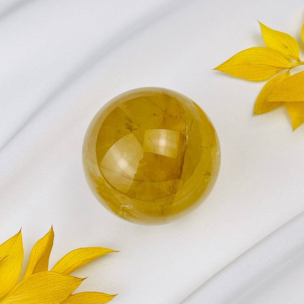 Шар из Цитрина - Радуга самоцветов фото 3