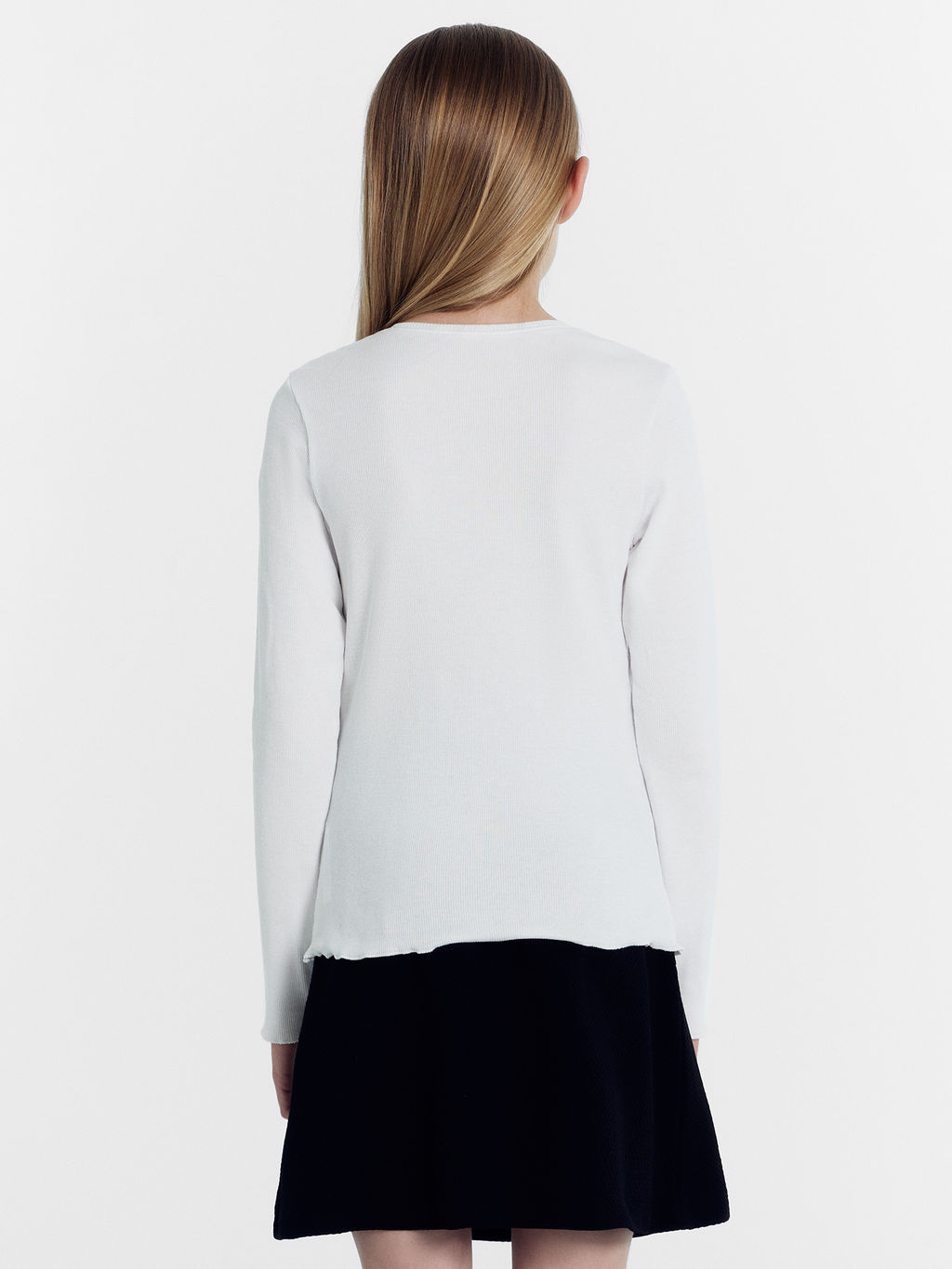 Джемпер для девочек в белом цвете - Mark formelle фото 5