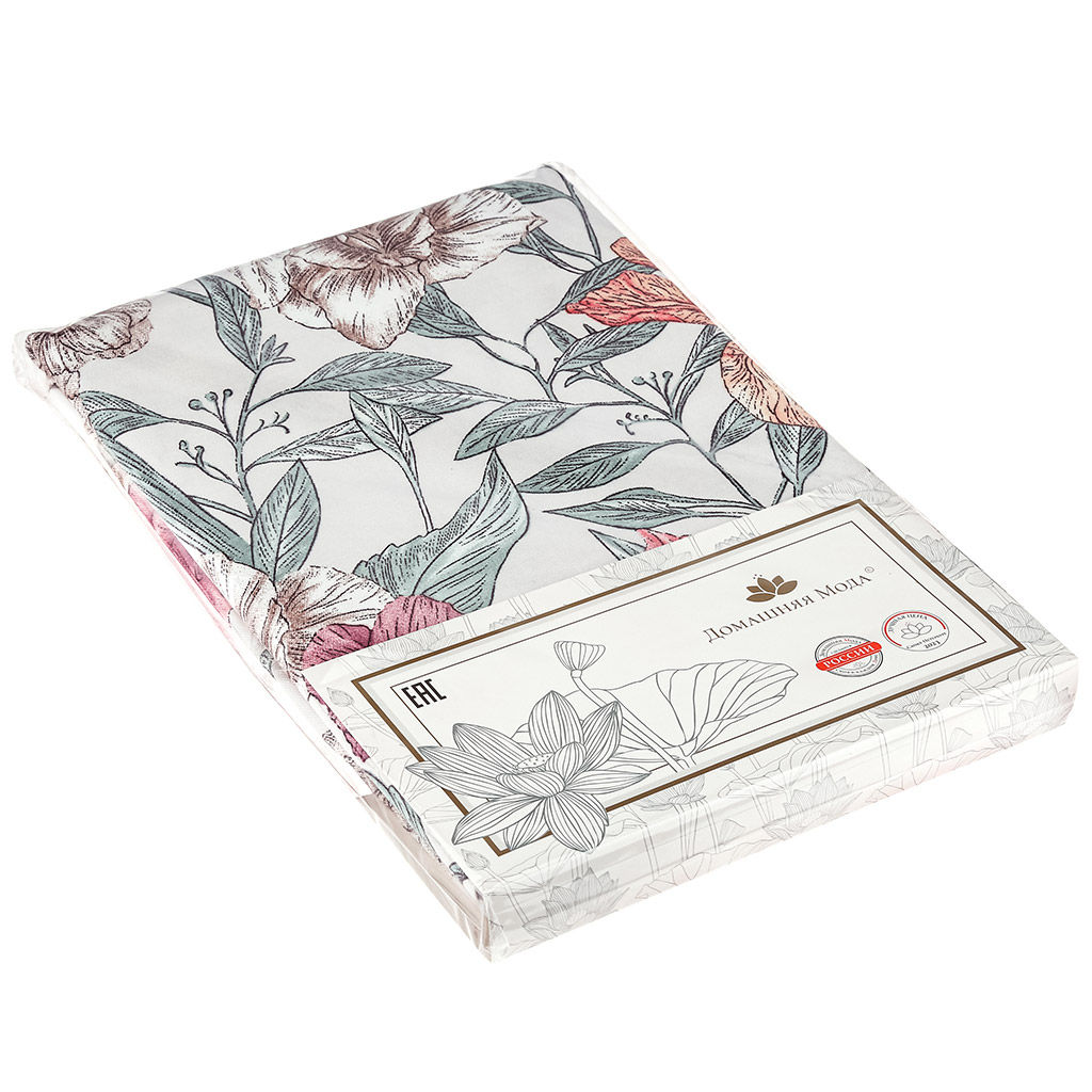 Скатерть 120х145см Марина Дор, длина стола до 105см, на 4 персоны, рогожка, хлопок Премиум 186г/м2, упаковка классическая 28х41см, Домашняя мода (Россия)  фото 4