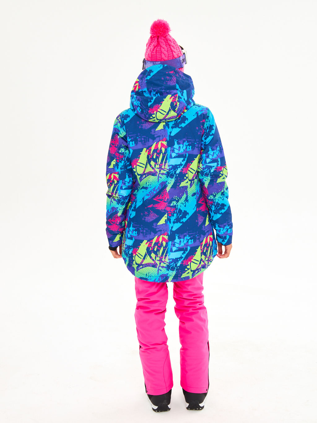 Женская горнолыжная сноубордическая куртка Alpha Endless Ultra Chaleur SNB 423/316_8 Разноцветный  фото 24