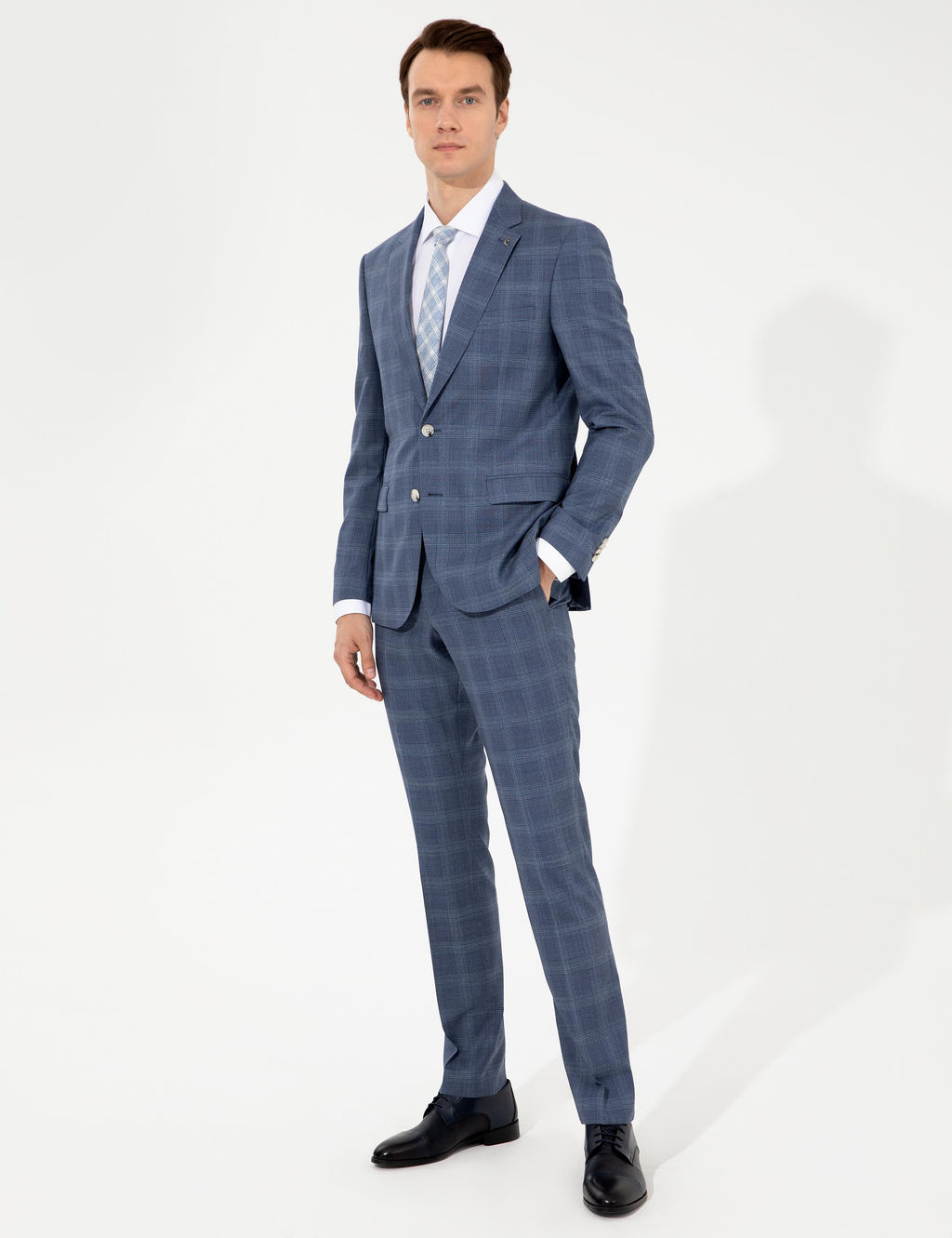 Mavi Slim Fit Tak_m Elbise - Cacharel фото 3