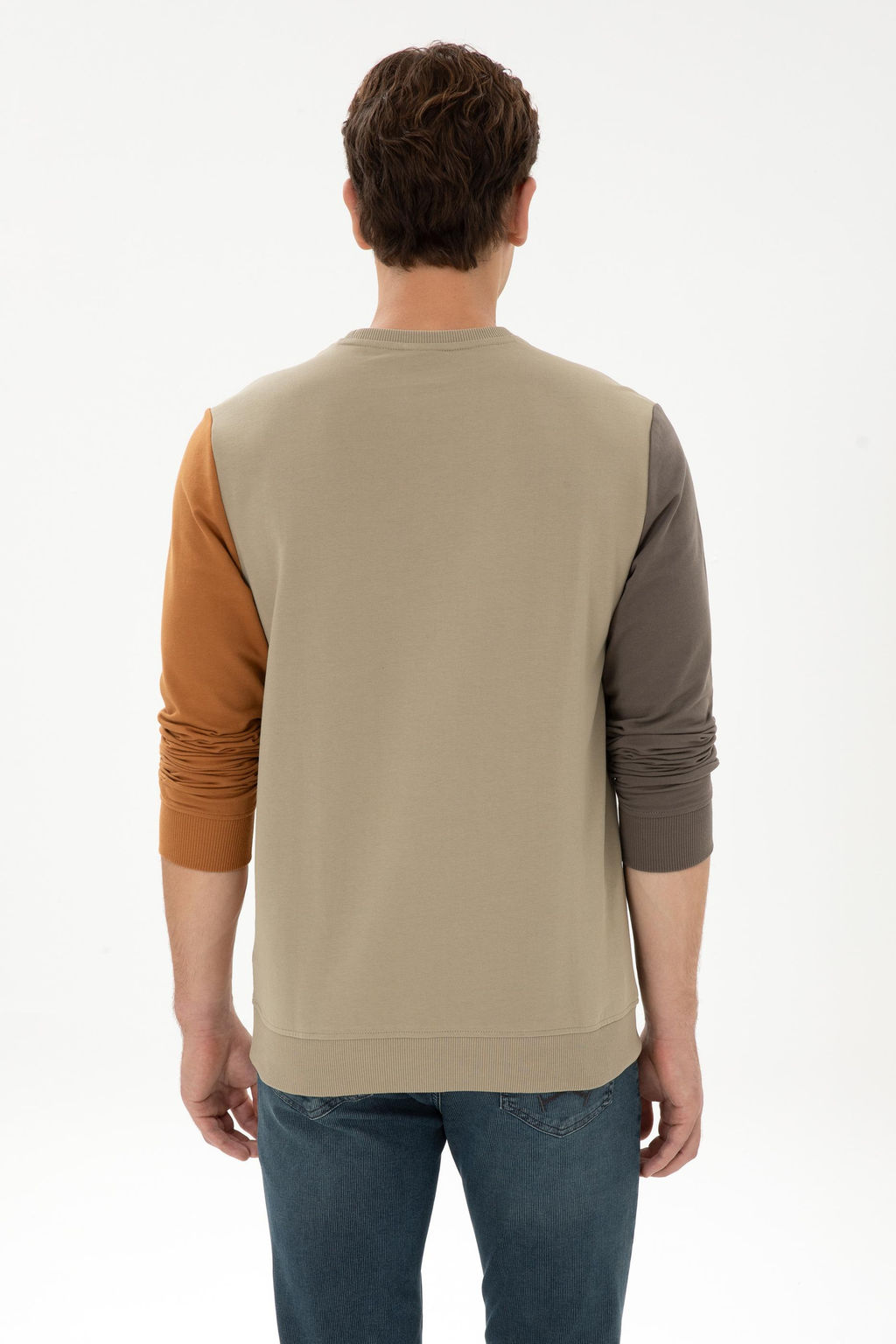 Erkek A__k Haki Sweatshirt - U.s. polo assn фото 5