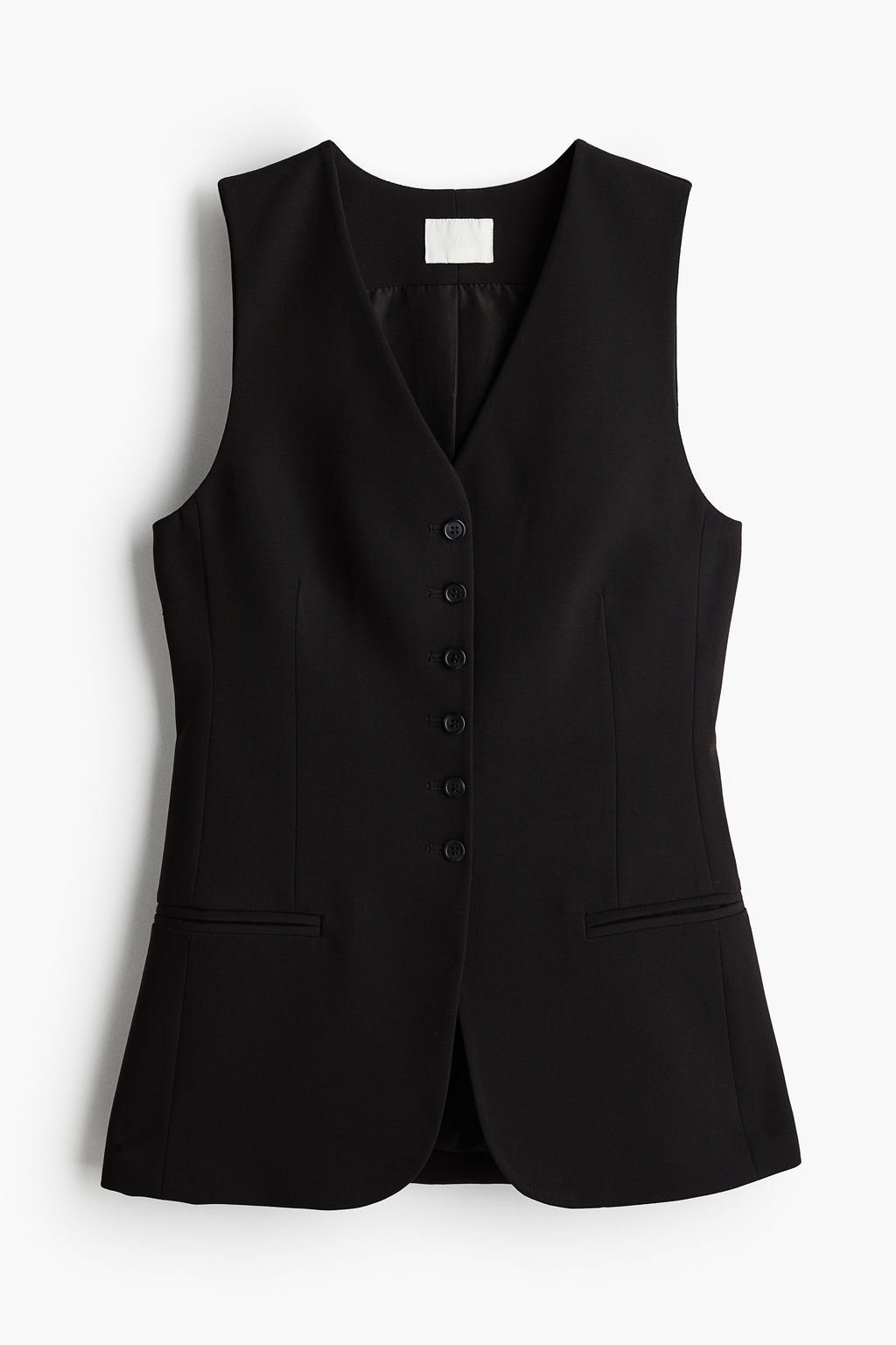Chaleco de traje en mezcla de viscosa - H&m фото 9