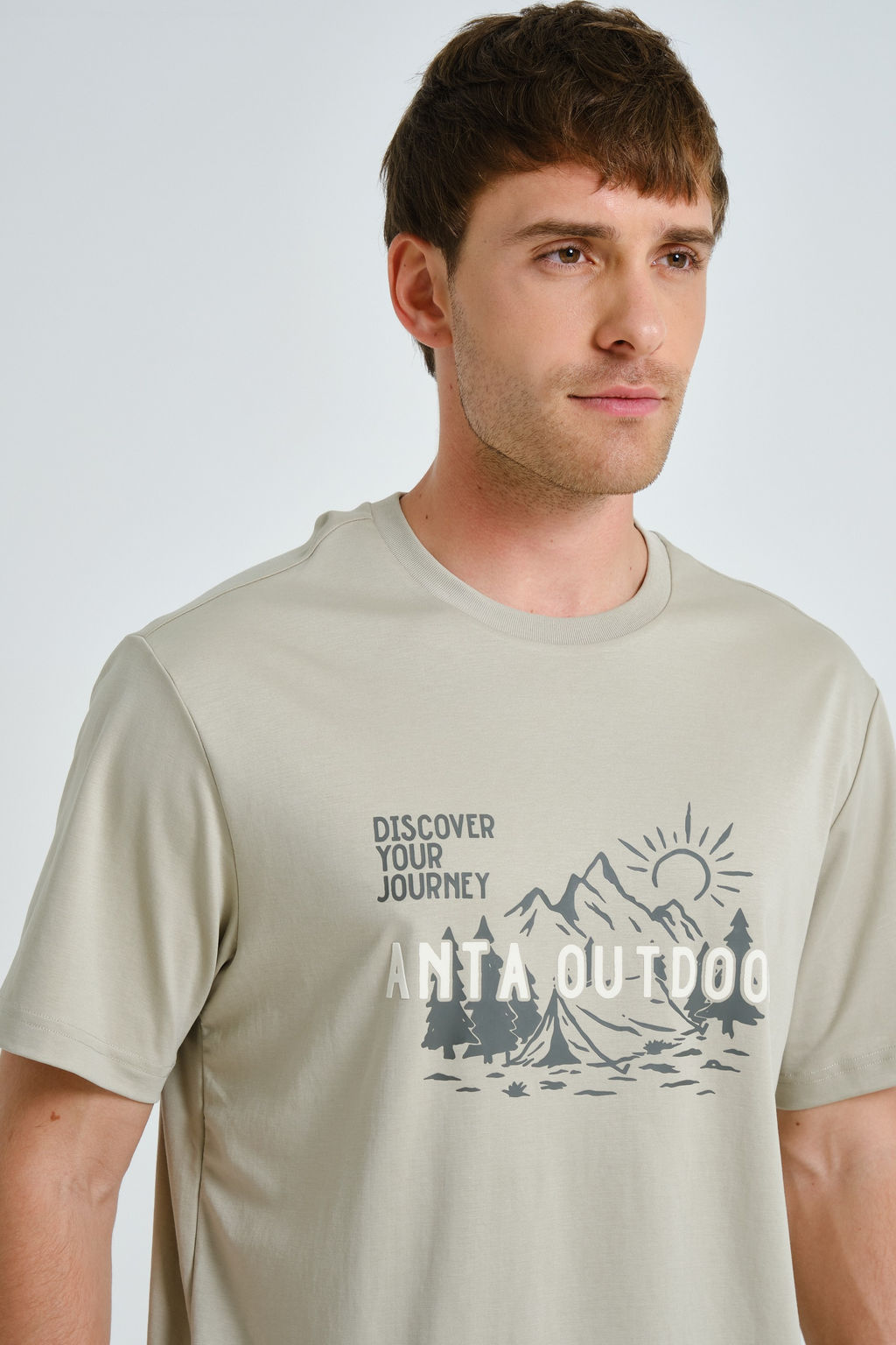 Футболка Серый CAMPING SS Tee