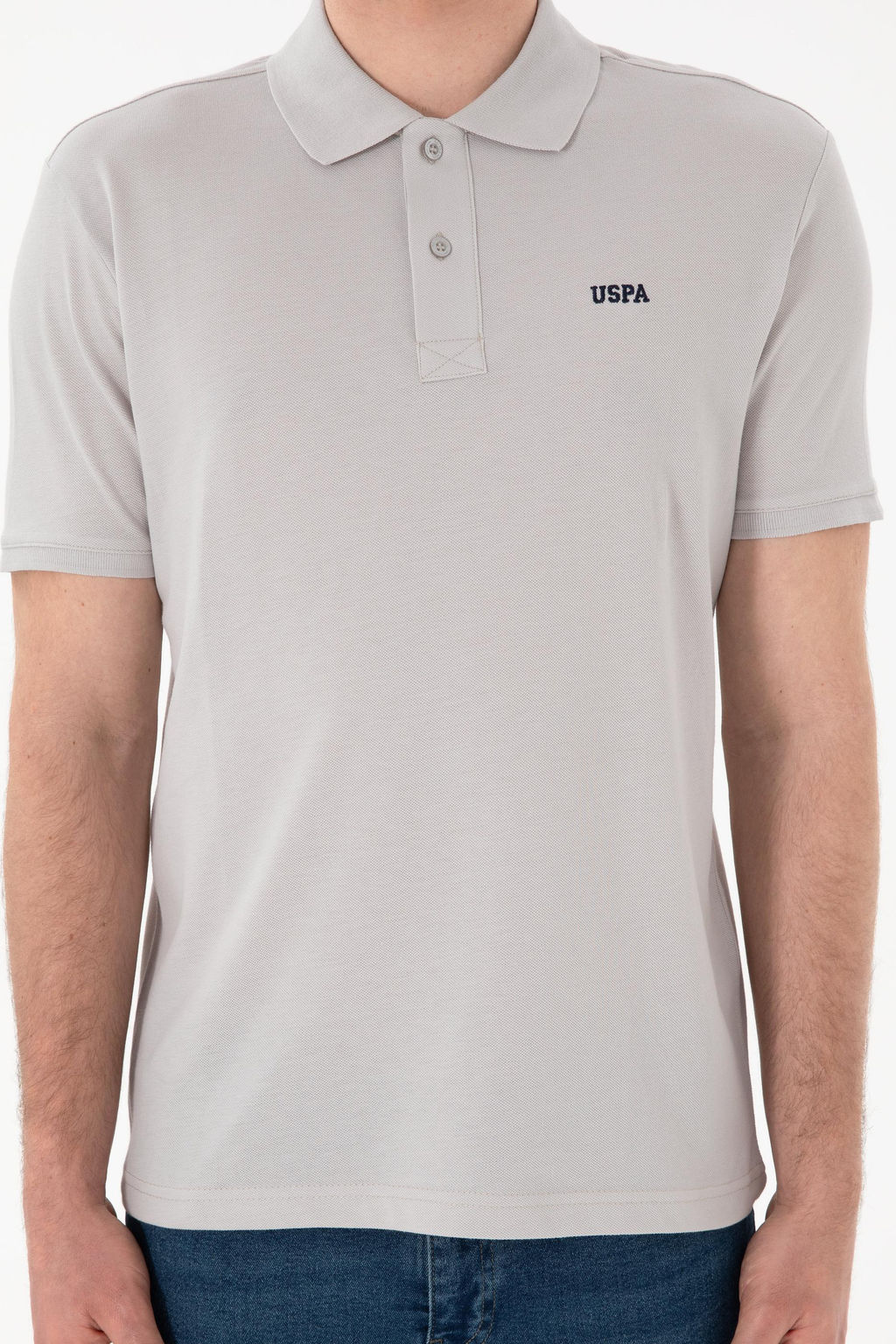 Erkek A__k Gri Basic Ti__rt Sepette S_rpriz _ndirim - U.s. polo assn фото 7