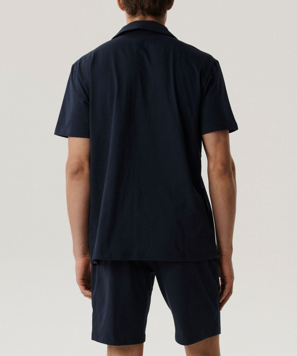 ATLANTIC BNMP-003 Пижама мужская Premium Cotton темно-синий  фото 3