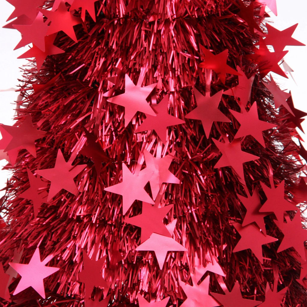 Елка декоративная TINSEL "Звездный путь" 50 см, Красный