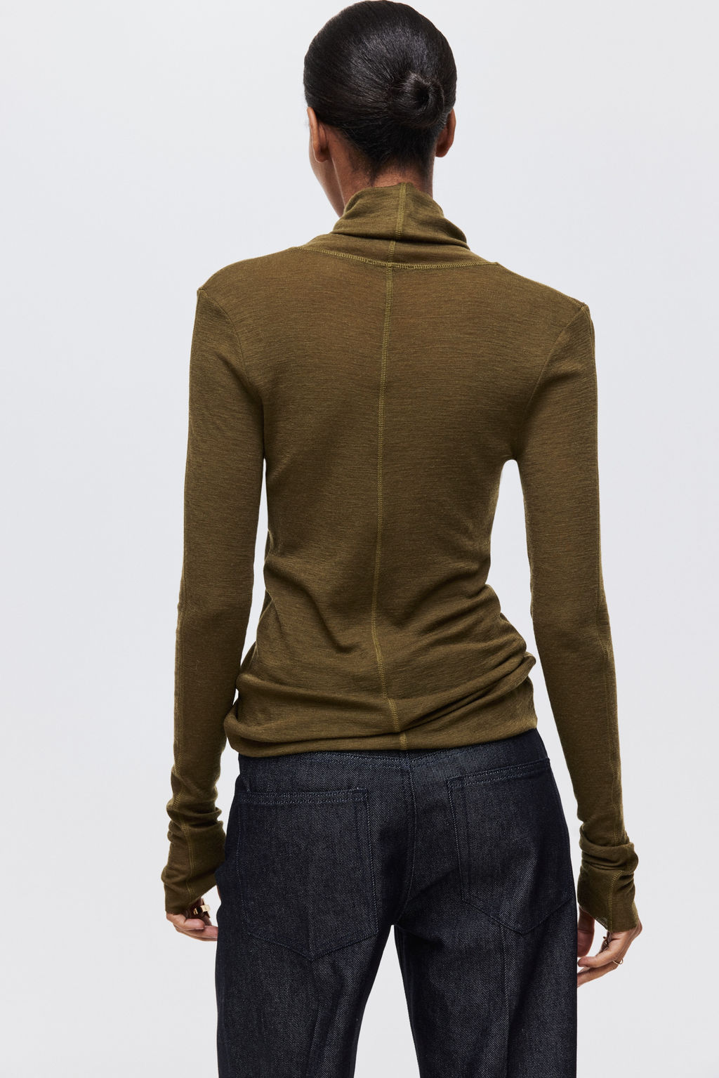 Top de lana con cuello alto - H&m фото 9