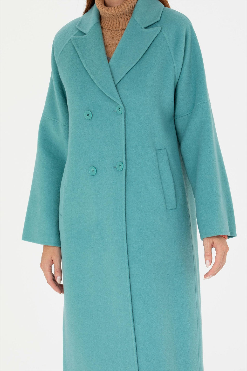 U. S. Polo Assn Женское мятное пальто с печатью - U.s. polo assn фото 13