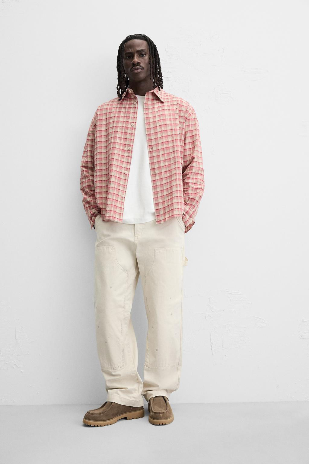 CHECK SHIRT - Zara фото 6
