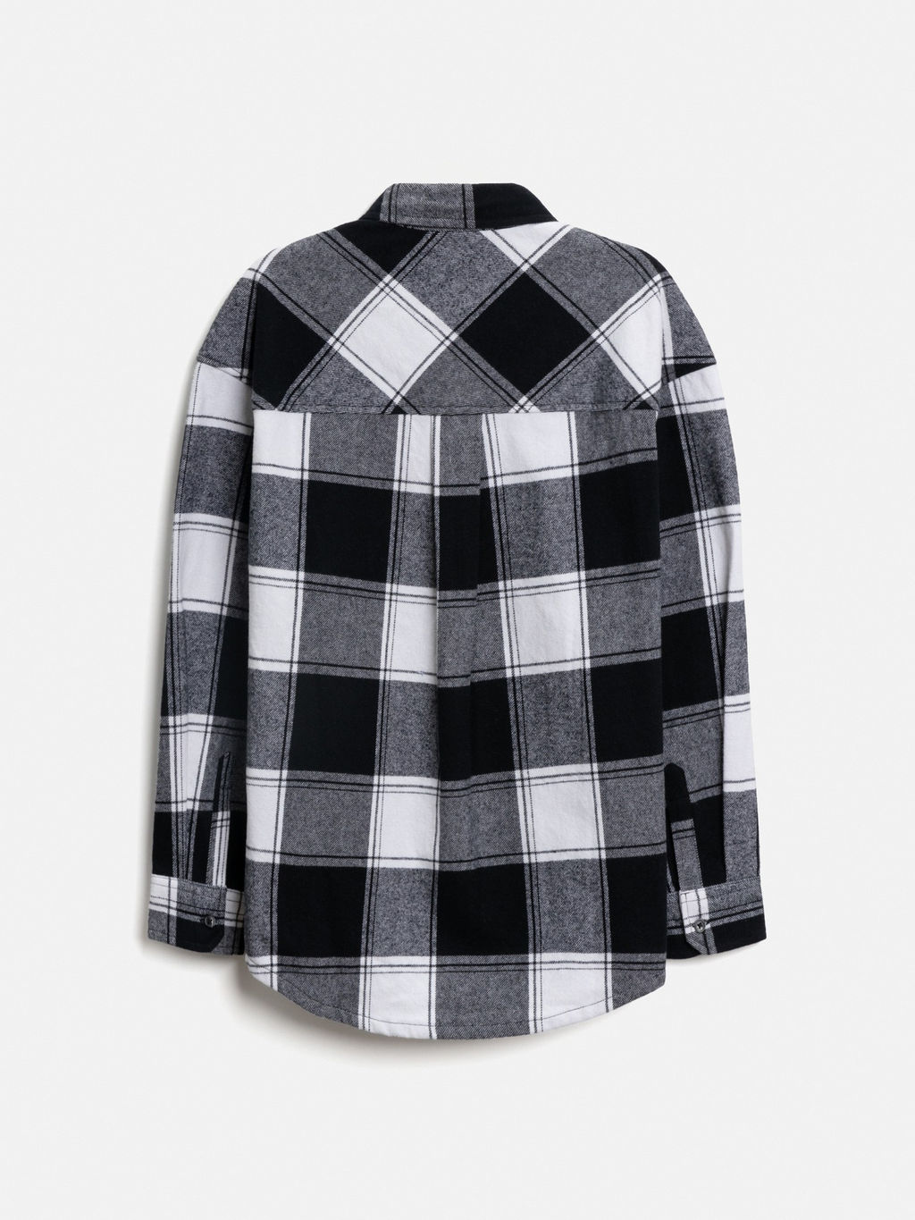 ACOOLA / Сорочка верхняя детская для мальчиков Bendor черно-белая клетка фото 2