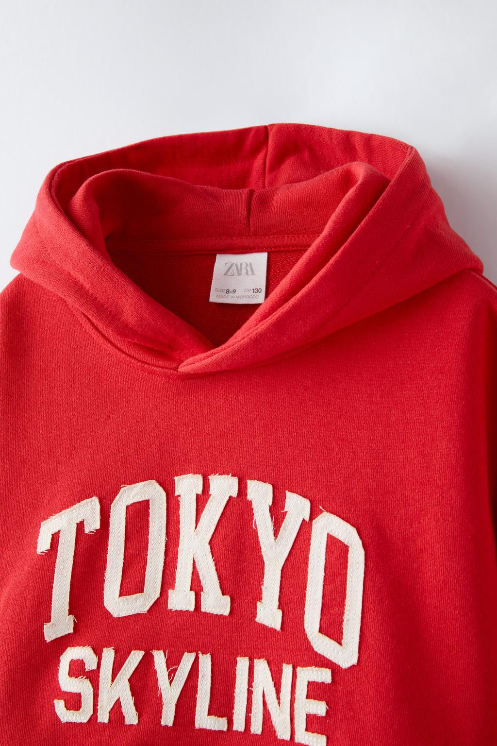SLOGAN ISLEMELI KAPUSONLU CROPPED SWEATSHIRT - Zara фото 3