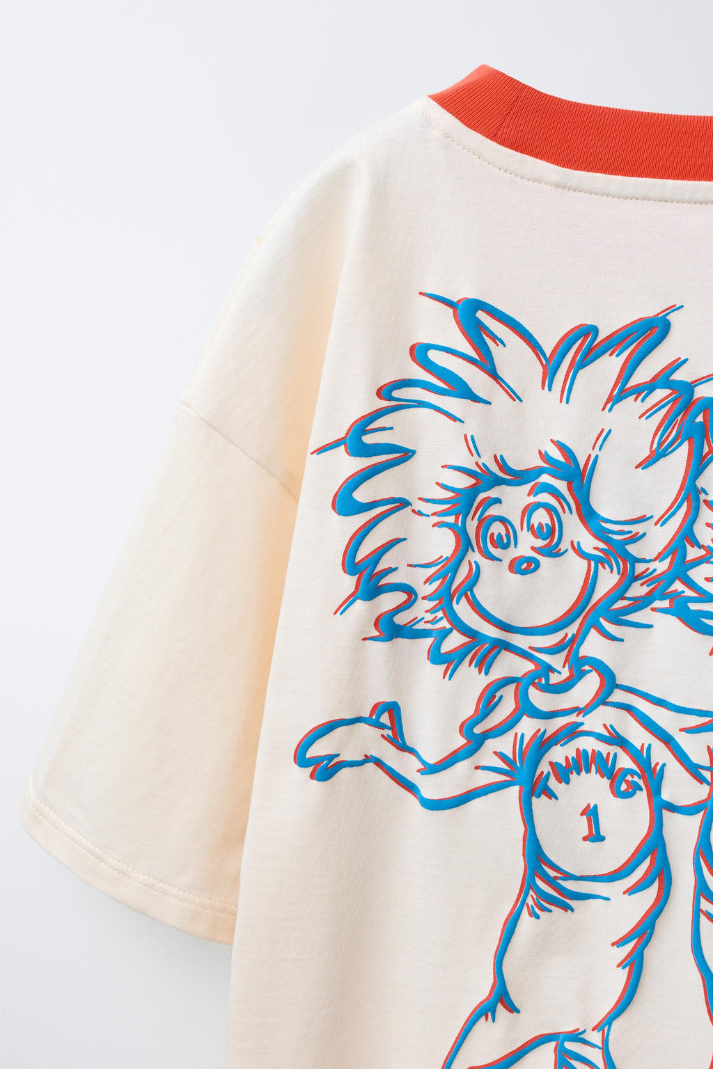 CAMISETA CONTRASTE THE CAT IN THE HAT DR. SEUSS / Crudo - Zara фото 4