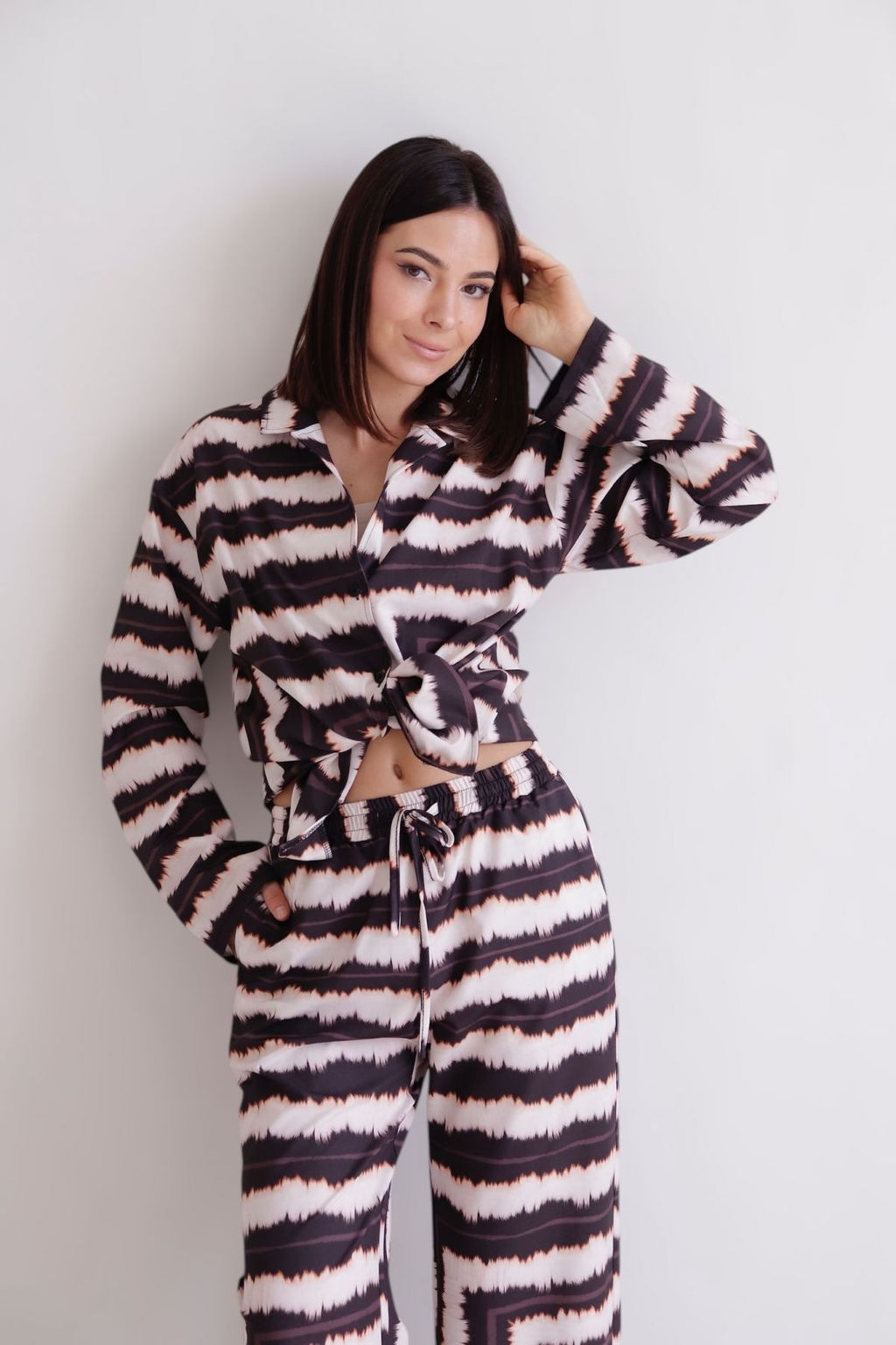 Martichelli Костюм брючный с принтом  фото 9