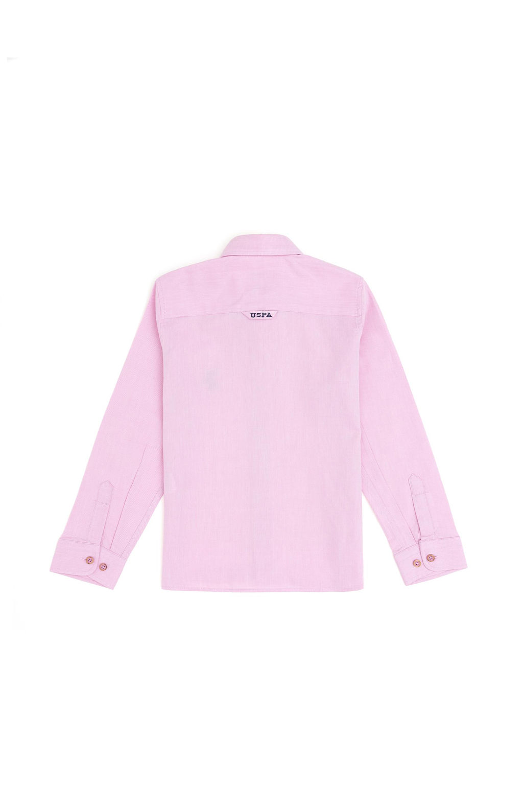 Фиолетовая базовая рубашка с длинным рукавом для мальчика Неожиданная скидка в корзине - U.s. polo assn фото 2