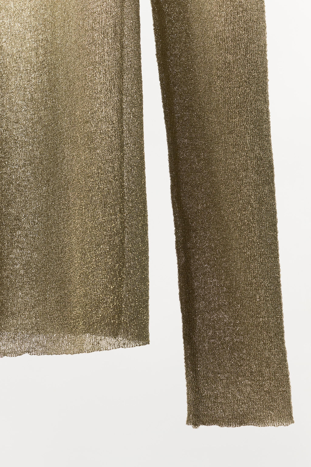 FINE KNIT METALLIC THREAD TOP - Zara фото 6