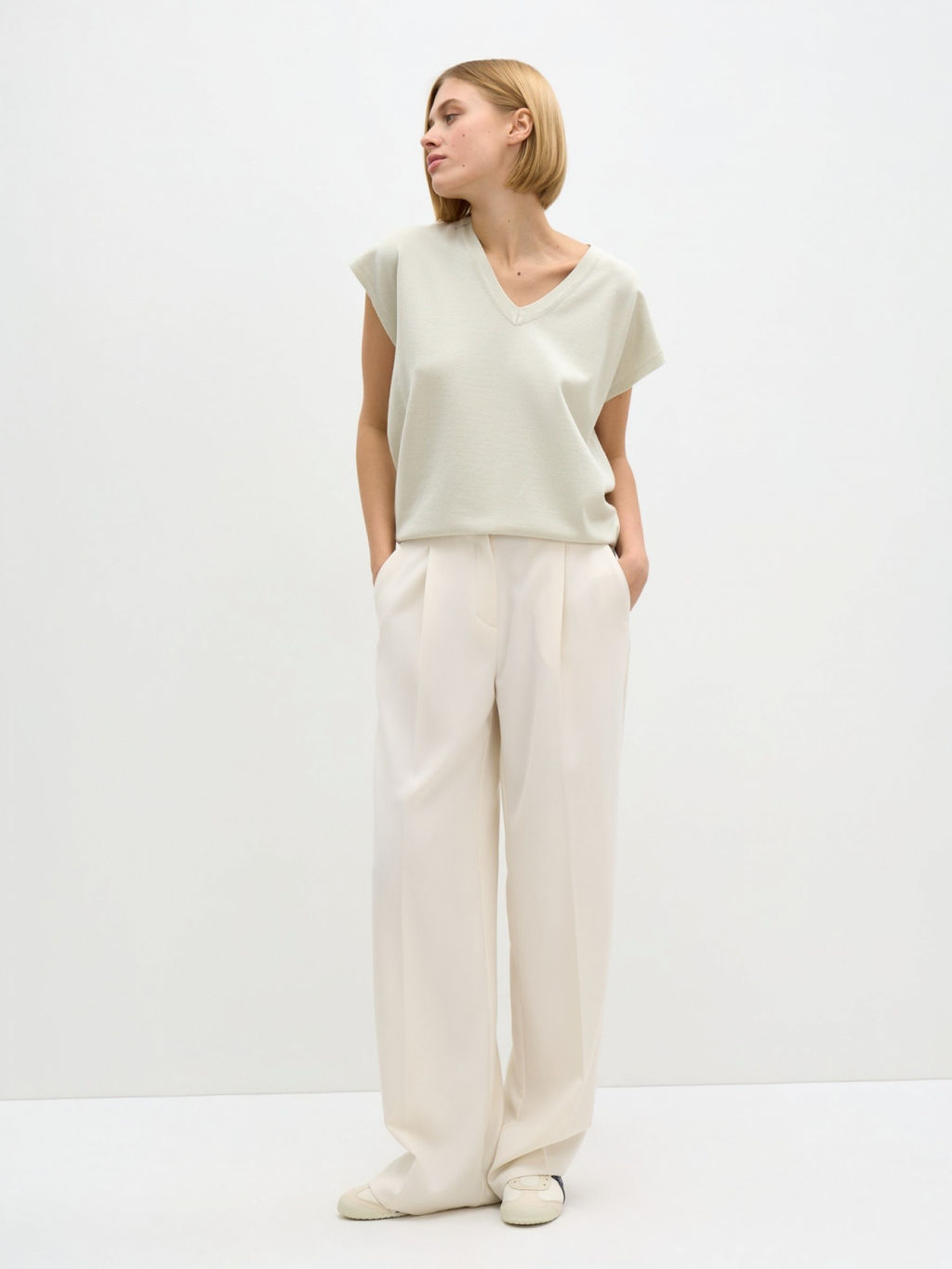 Conso/KPS 240754 - olive Пуловер женский