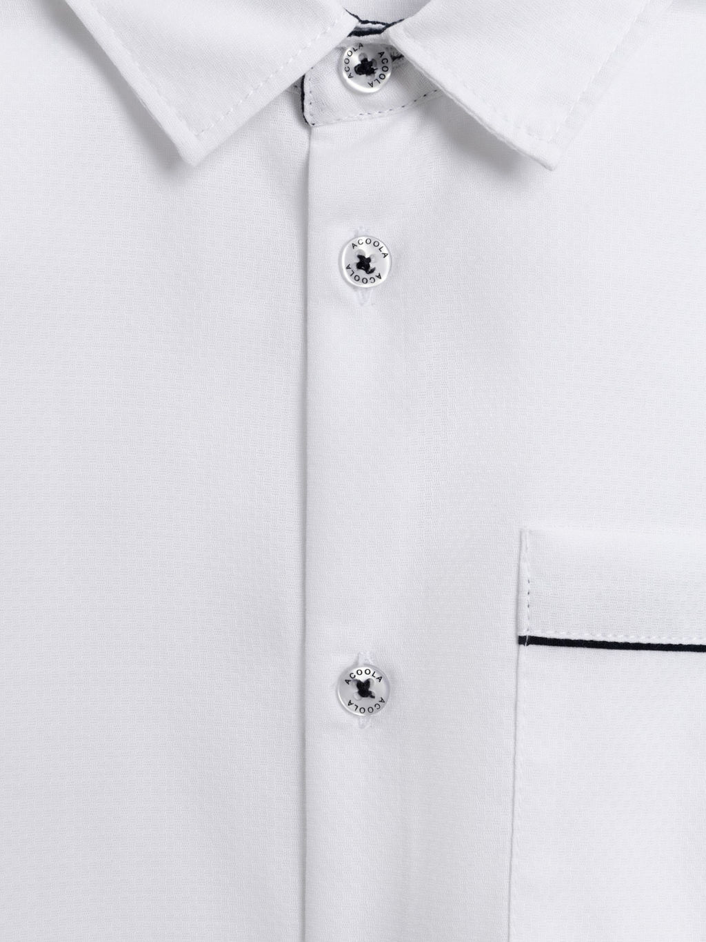 ACOOLA / Сорочка верхняя детская для мальчиков Dragan белый  фото 4