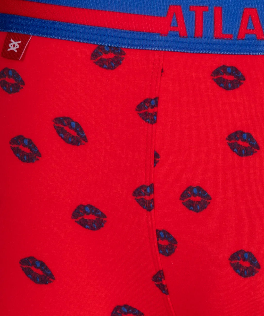ATLANTIC 2GMH-021 Трусы шорты Kiss - набор 2 шт.  фото 6