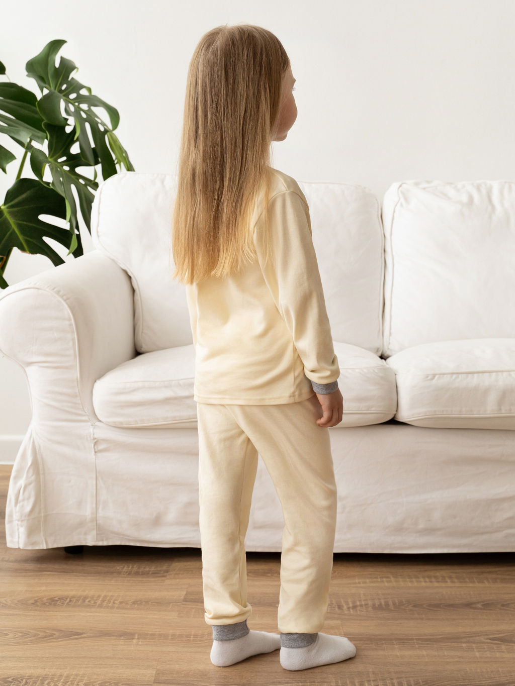 Пижама детская молочная принцесса