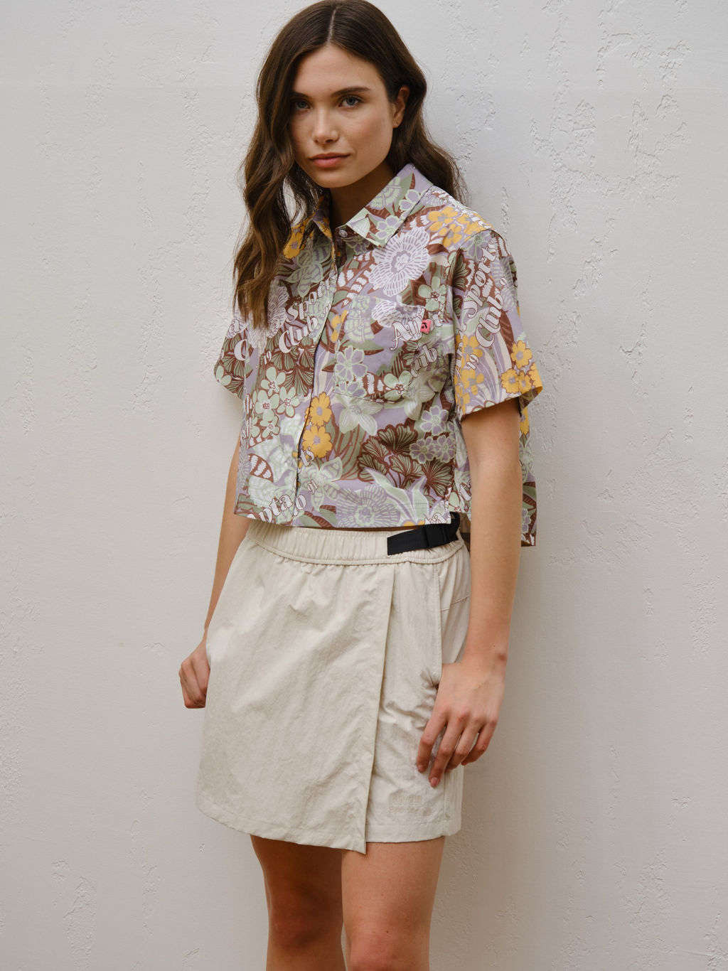 Юбка-шорты Бежевый