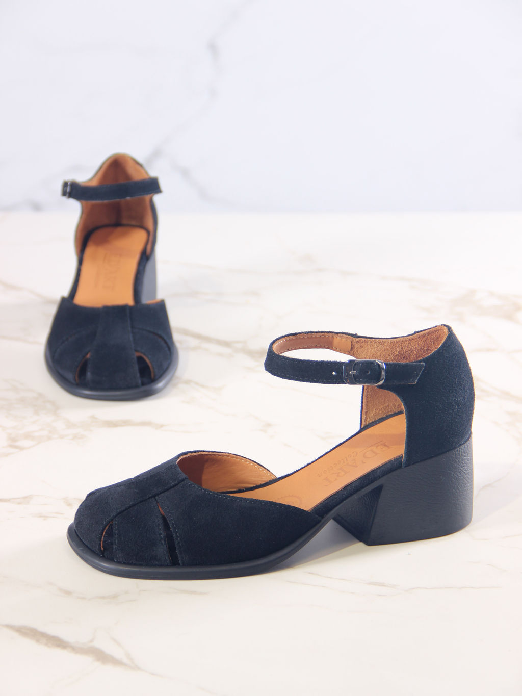 Босоножки 5033.23663bl.Черная замша