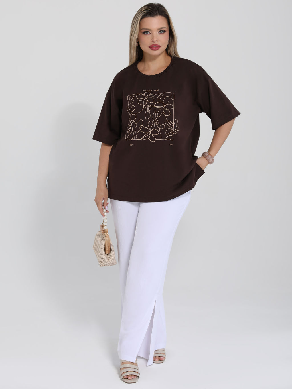 Футболка 95% хлопок, 5% эластан - Dora фото 8