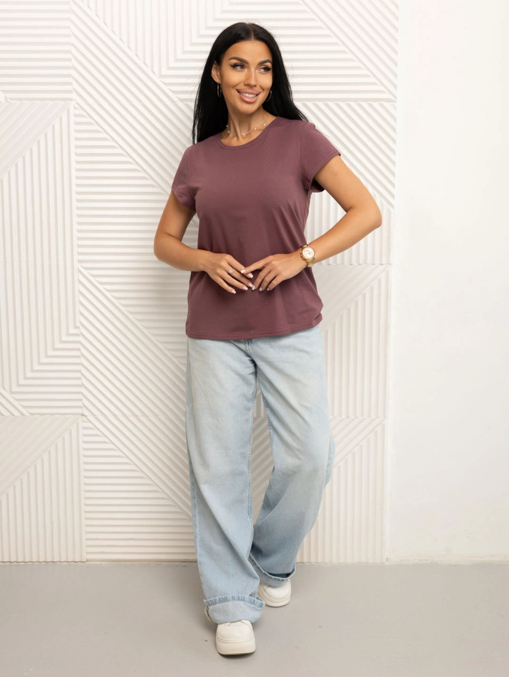 Футболка с пуговками - Барболета фото 82