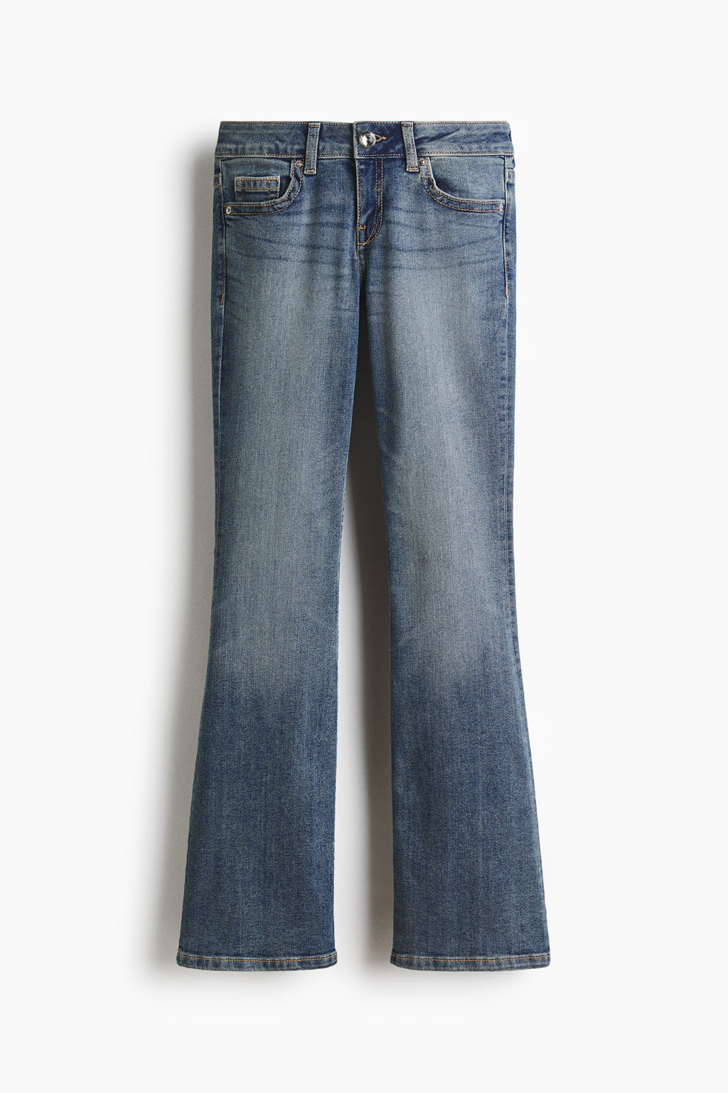 Flared Low Waist Jeans - H&m фото 2
