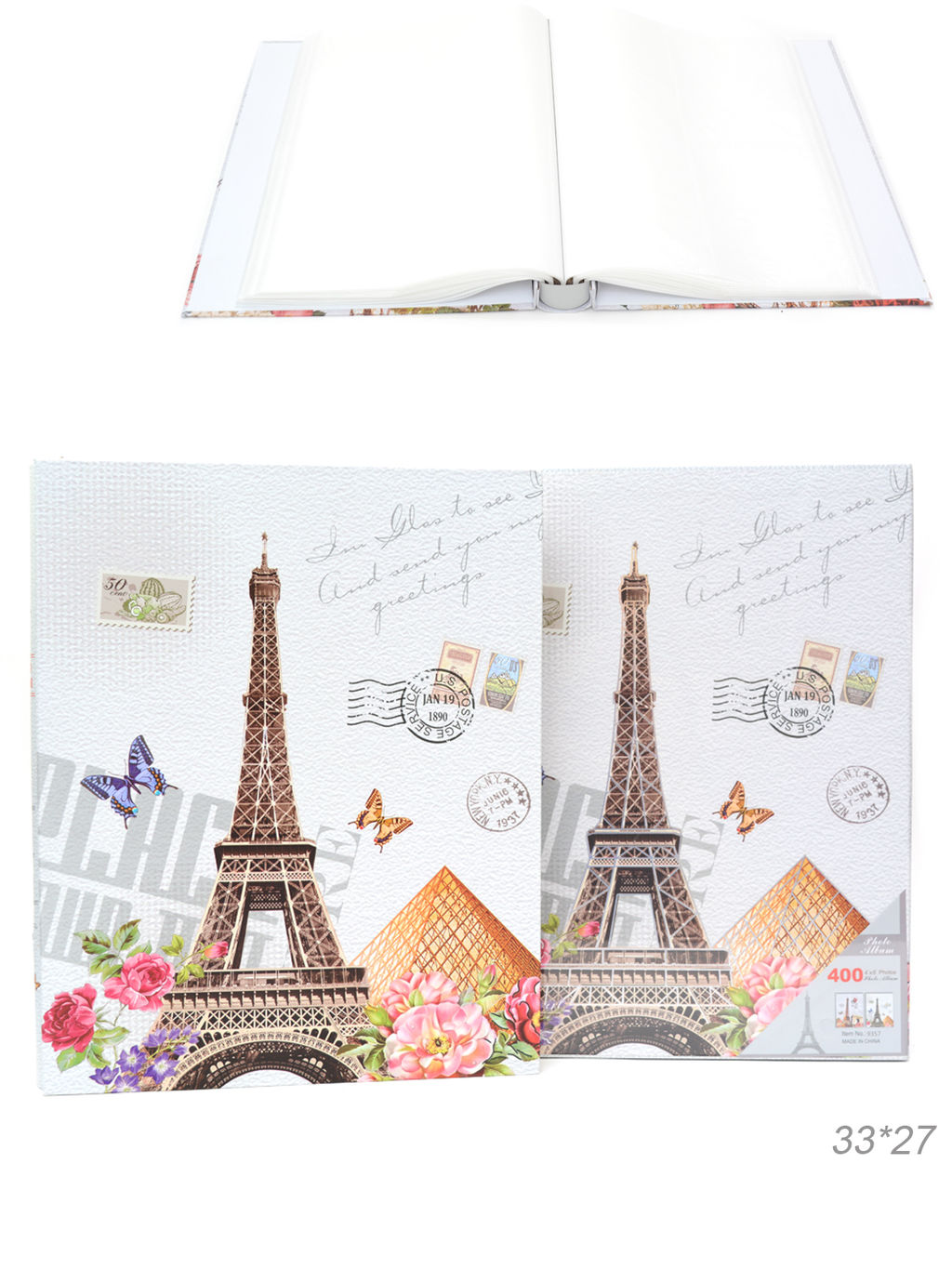 Фотоальбом 320 фото 10х15, 40 фото 15х21 Города/ 9357 /уп 16/ 50 листов - ГалеонТрейд фото 3