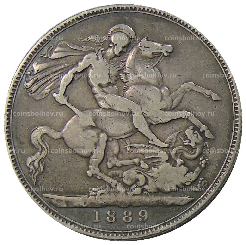 1 крона 1889 года Великобритания
